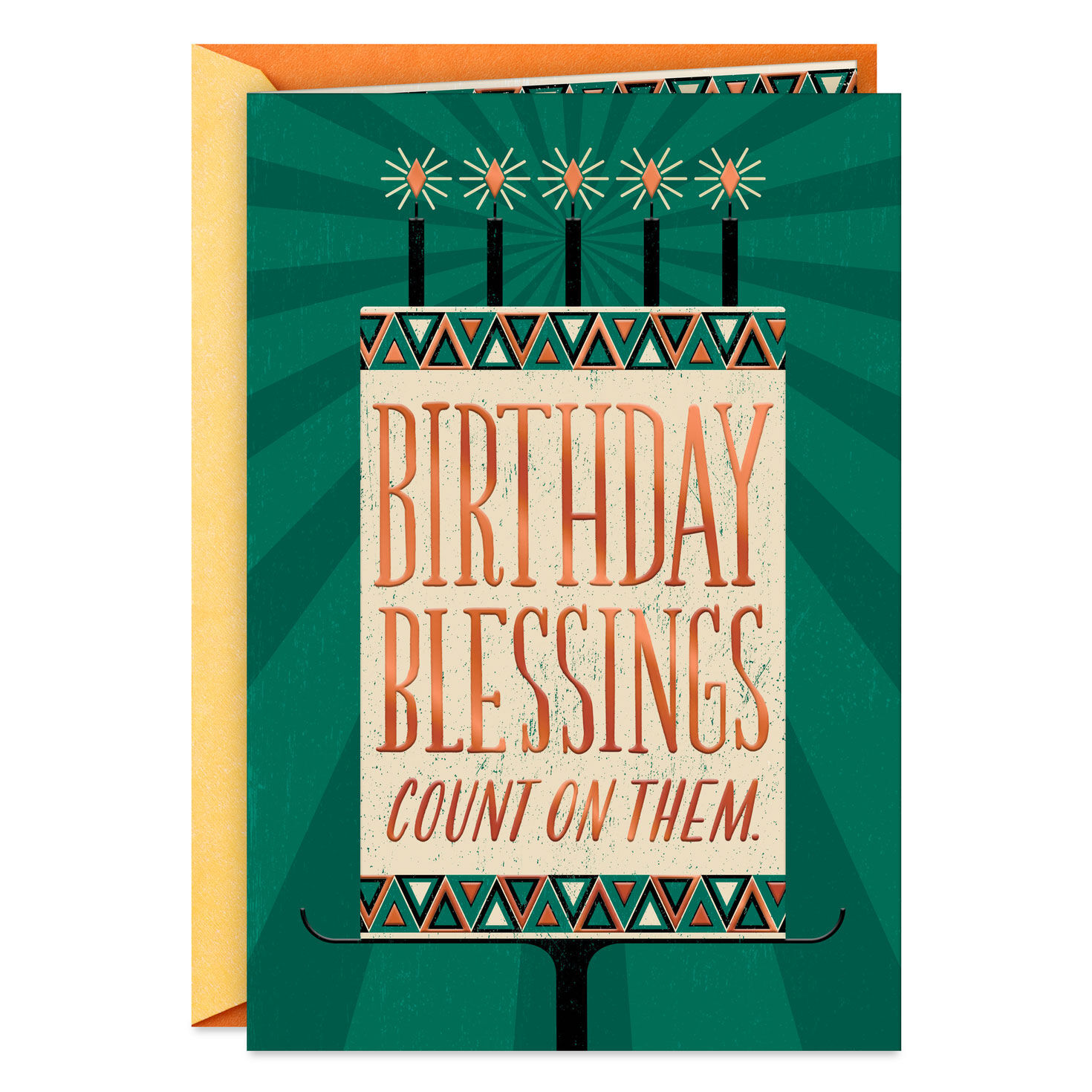 You Deserve the Good Stuff Religious Birthday Card