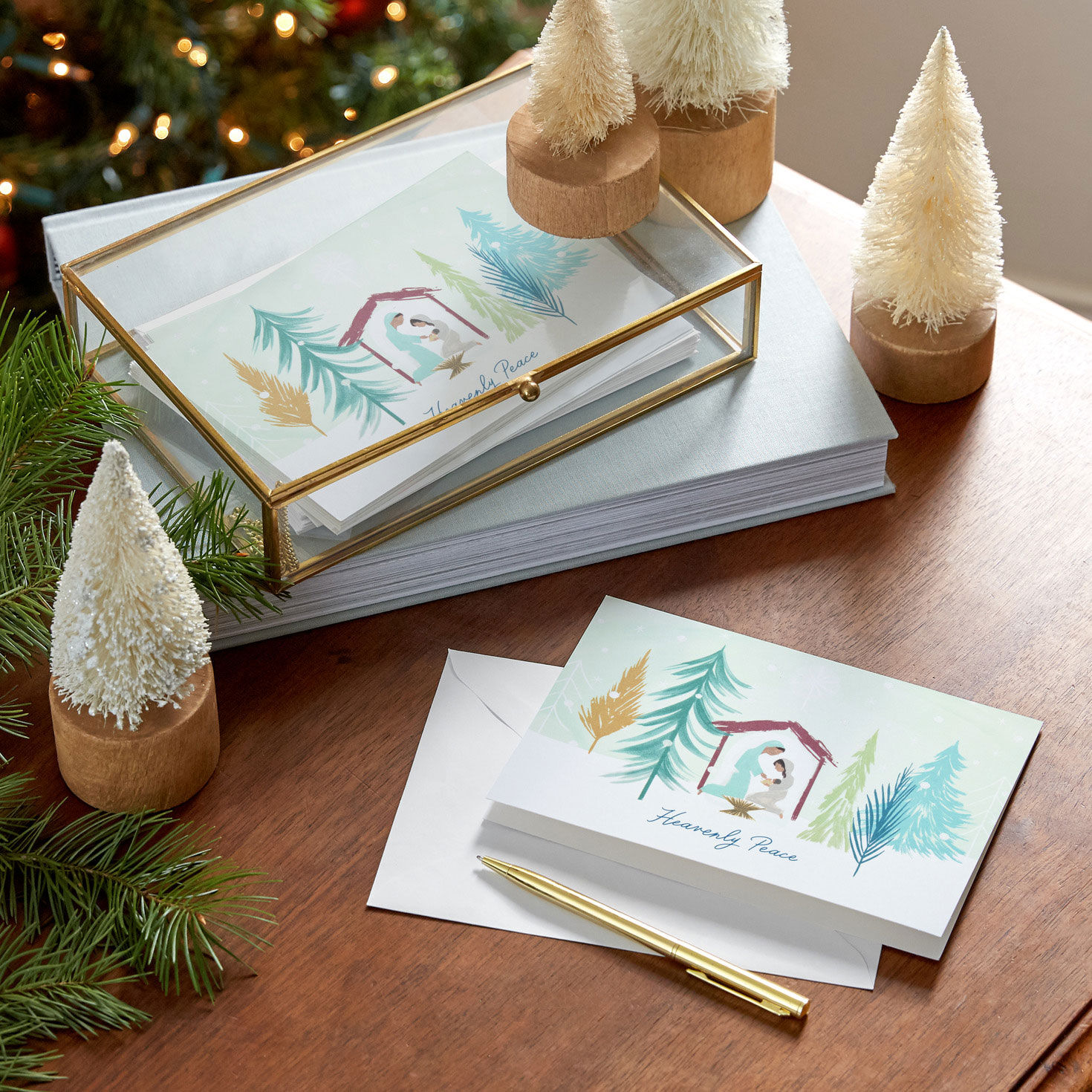 Peaceful Scenes Boxed Christmas Card Assortment  image number 7