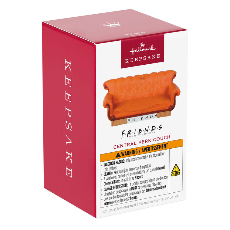 Friends Central Perk Couch Keepsake Ornament package front image number 7