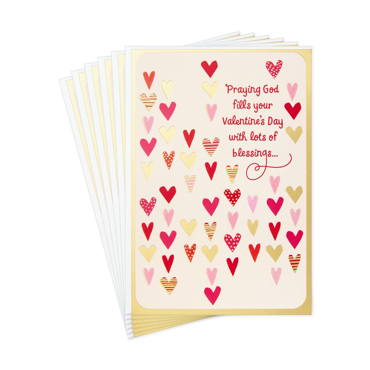 Blessings And Love Religious Valentine S Day Cards Pack Of 6 Boxed Cards Hallmark Tradition of exchanging valentine's day cards is said to have begun as early as 1400's. blessings and love religious valentine s day cards pack of 6