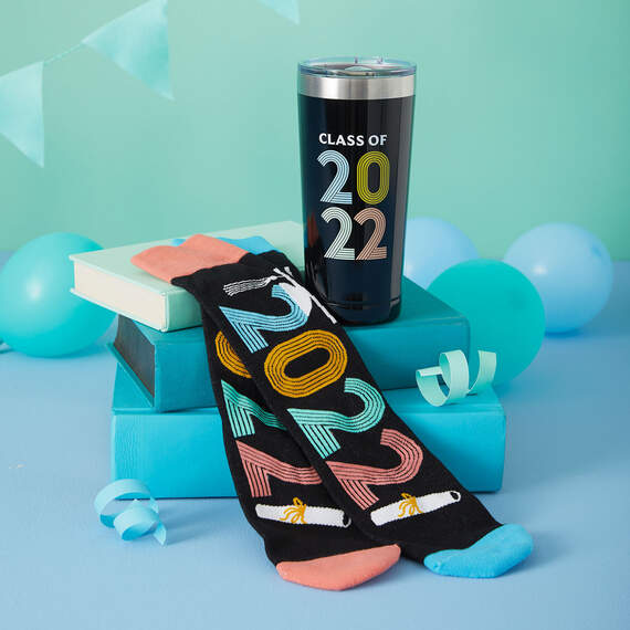 Class of 2022 Insulated Tumbler and Crew Socks Gift Set, , large image number 4