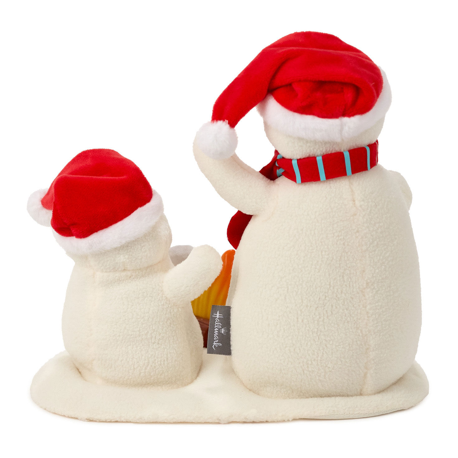 Plush Snowmen With Light, Motion and Sound back image number 4