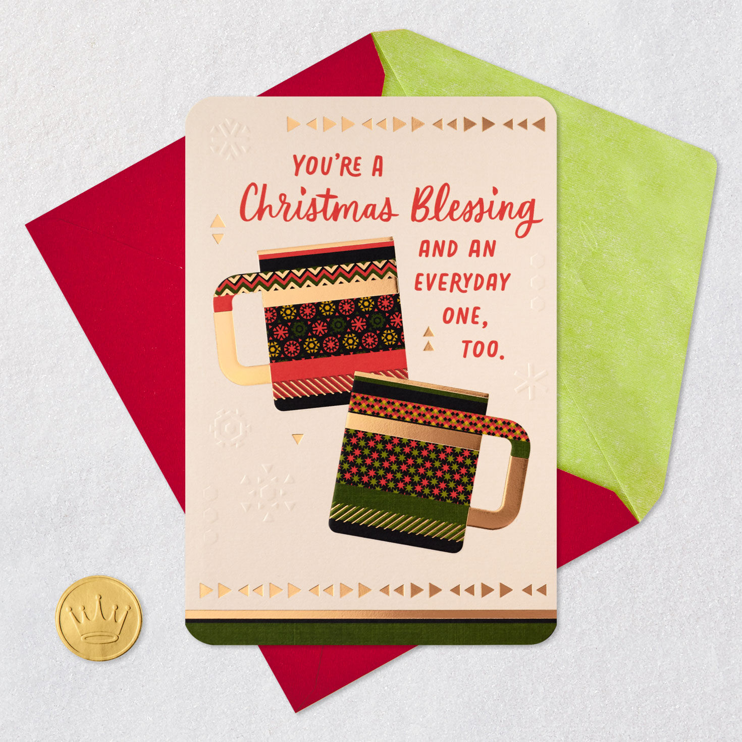 You Put Love and Joy Into the World Christmas Card for Friend, , large image number 5