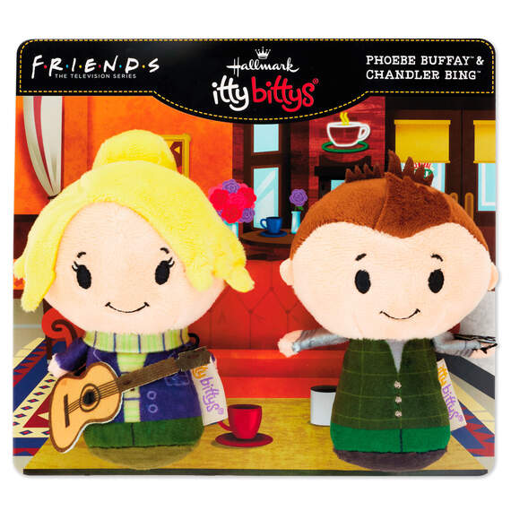 itty bittys® Friends Chandler and Phoebe Plush, Set of 2, , large image number 3