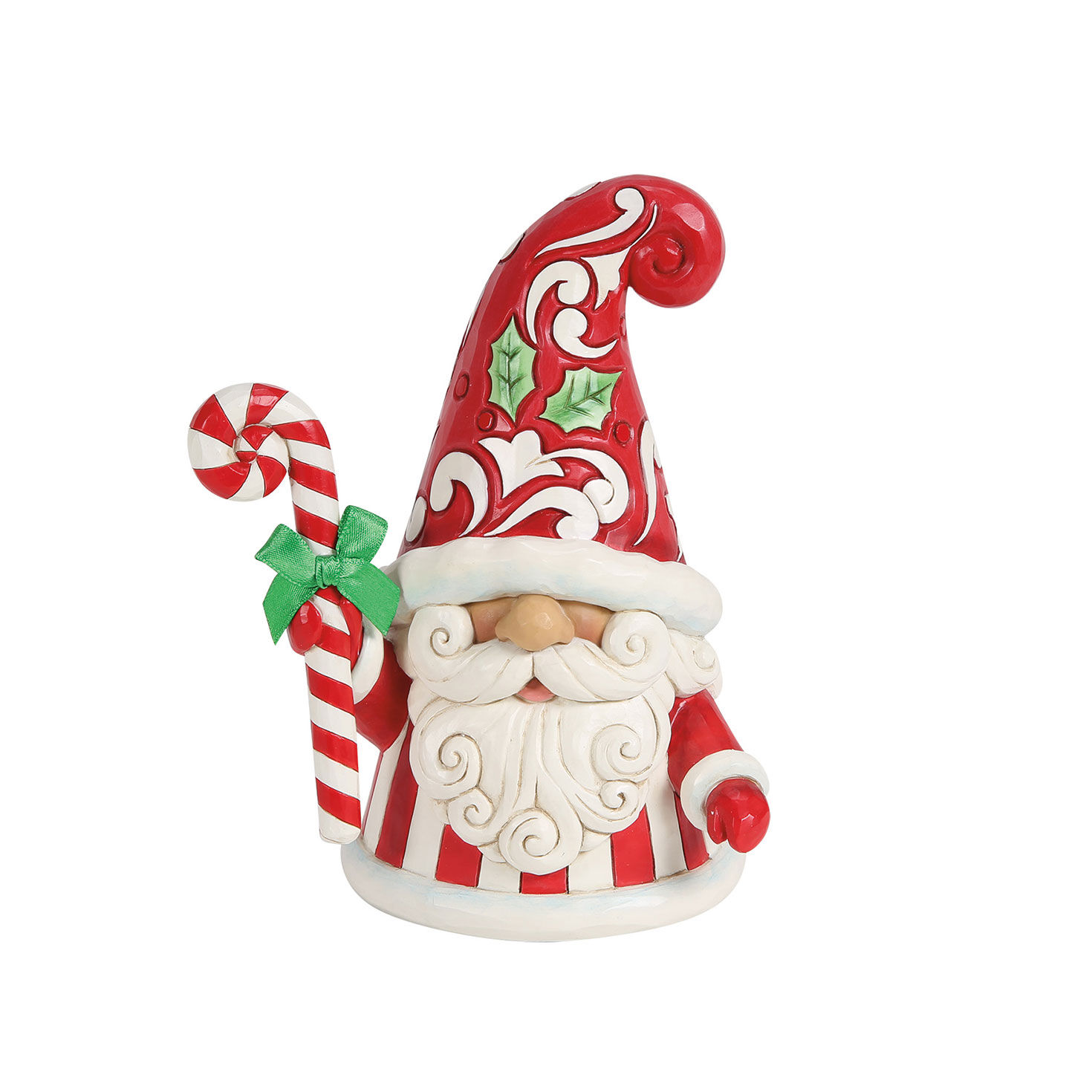 Jim Shore Heartwood Creek Swirls and Twirls Gnome Figurine, 6.75"
