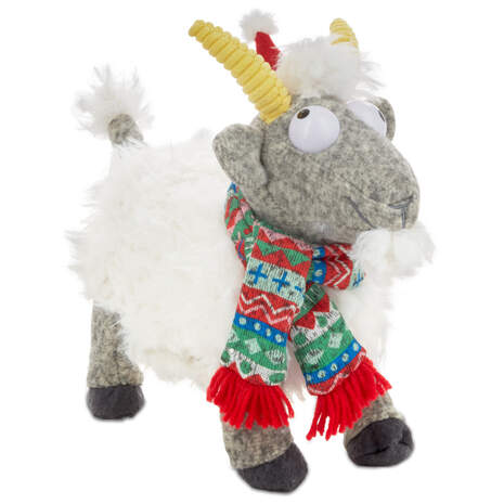 Tis The Screamin' Goat Singing Stuffed Animal With Motion, 10.25", , large