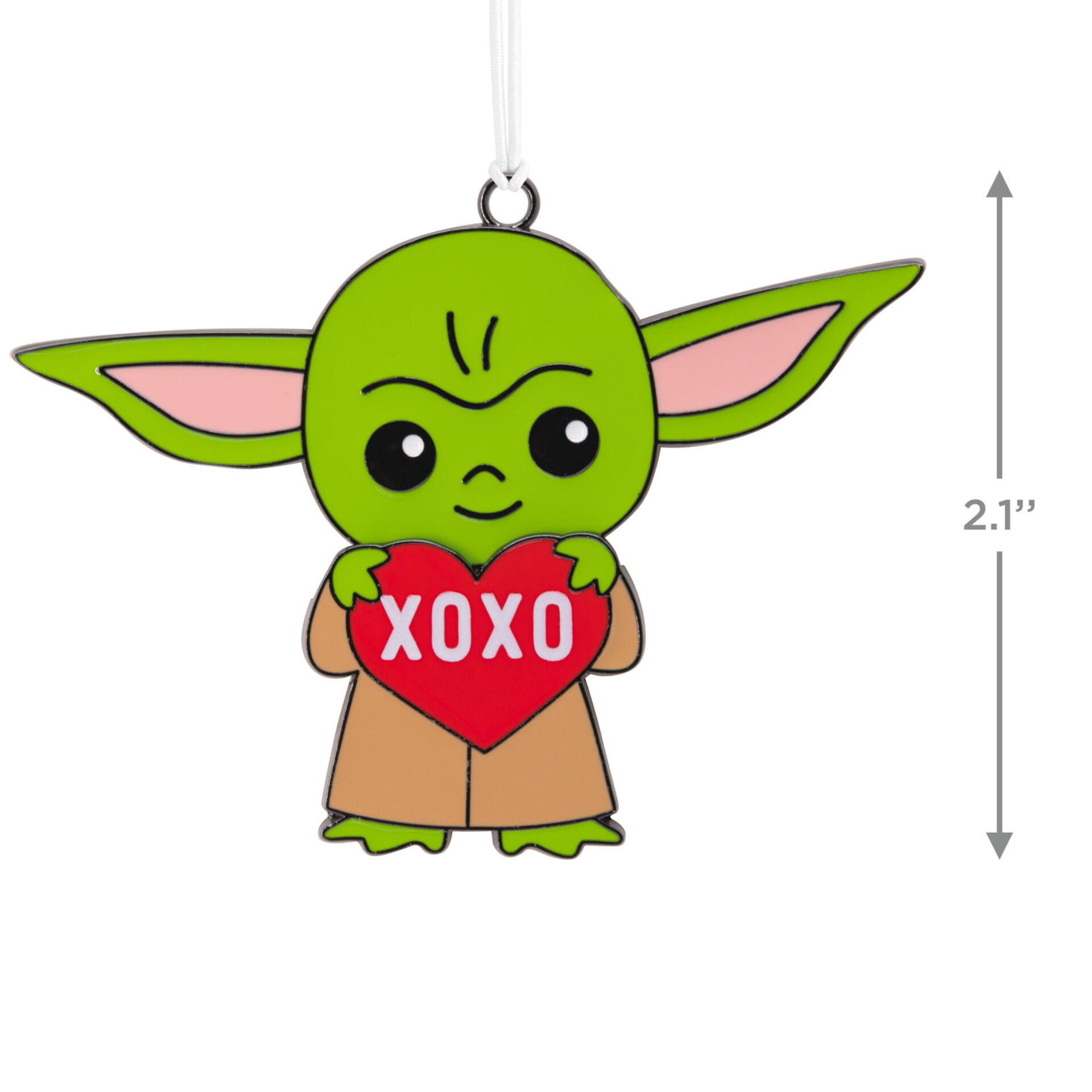 Star Wars The Mandalorian™ Grogu™ With Heart Moving Metal Hallmark