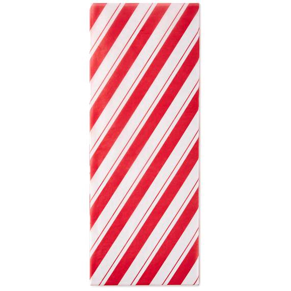 Peppermint Scented Candy Cane Stripe Tissue Paper, 4 sheets