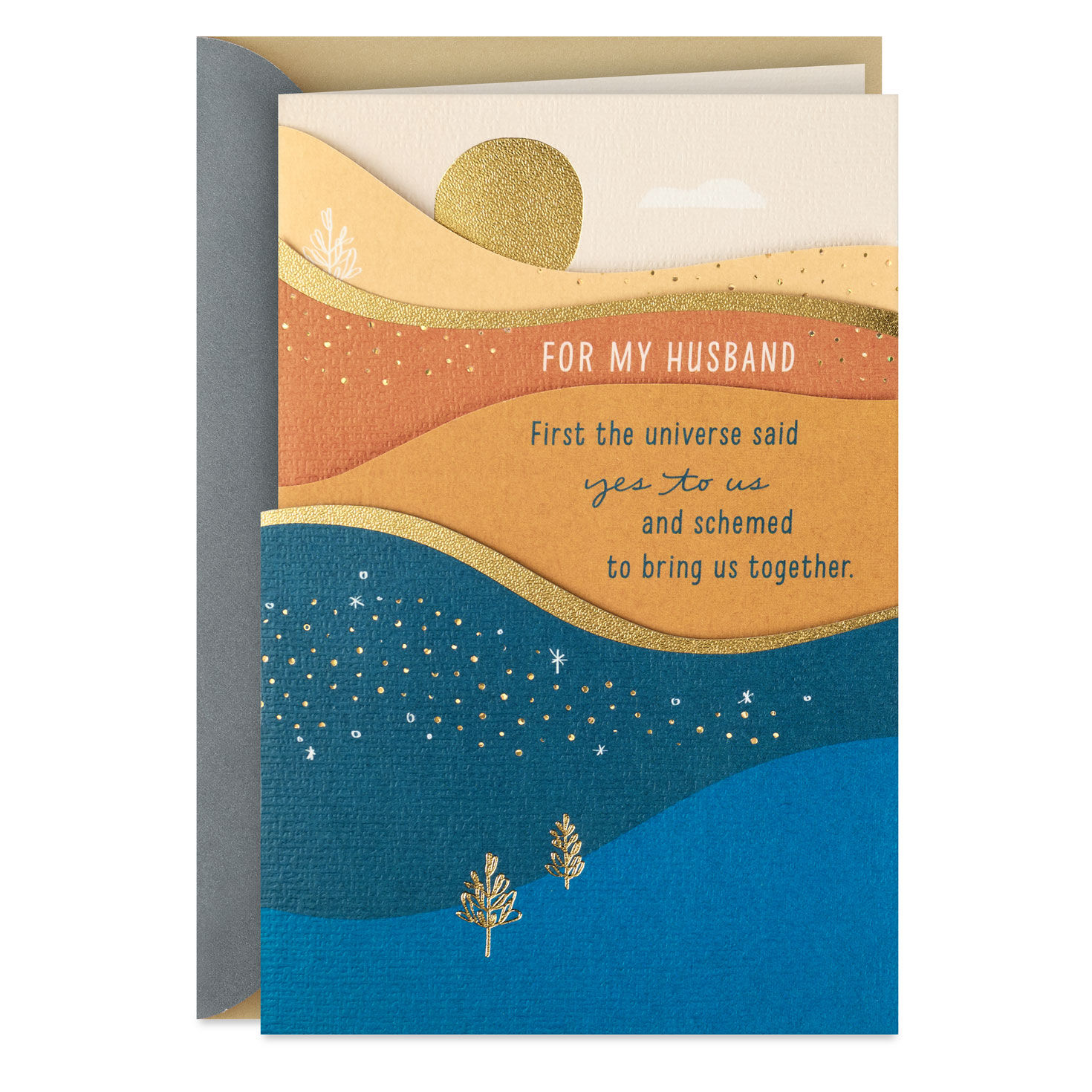 My Heart Says Yes Every Day Father's Day Card for Husband