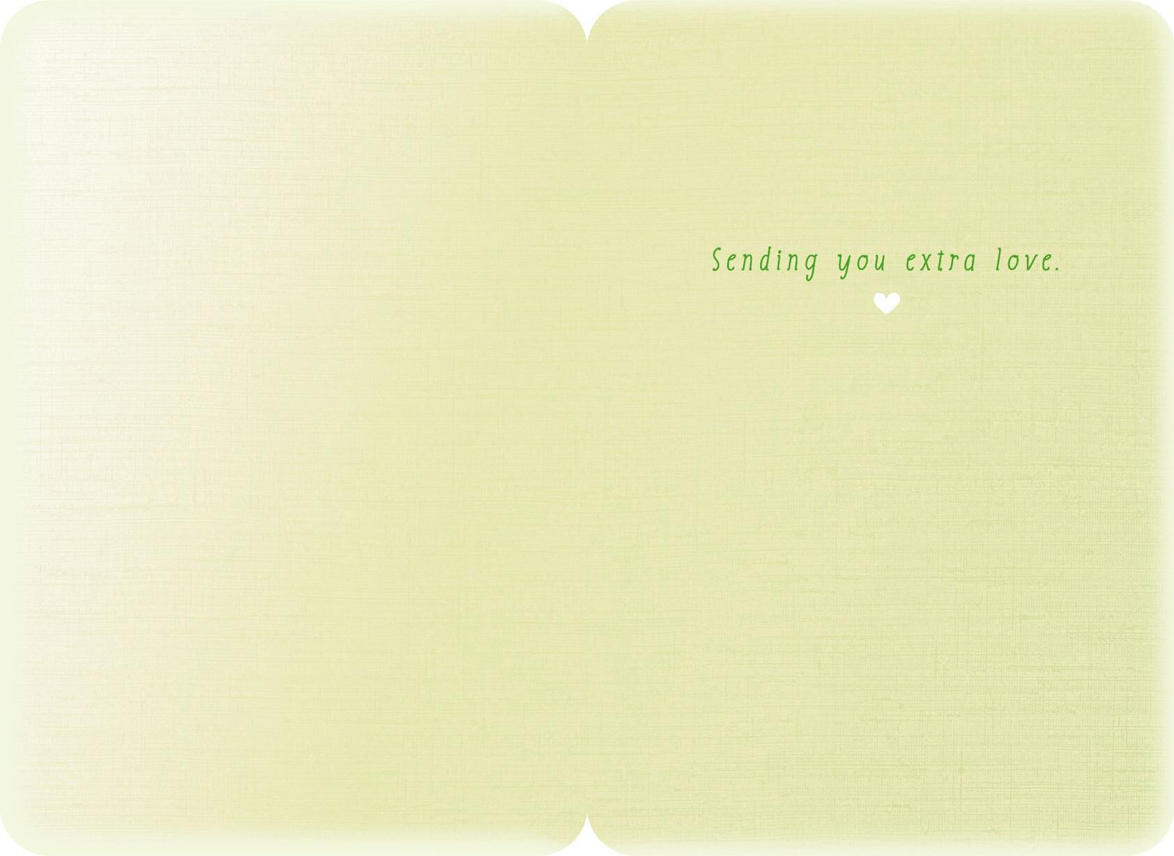 Sending You Extra Love Thinking of You Card