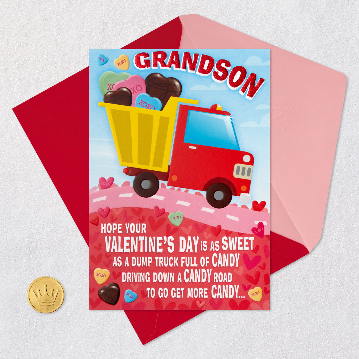 You're a Great Kid Valentine's Day Card for Grandson for only USD 2.99 | Hallmark
