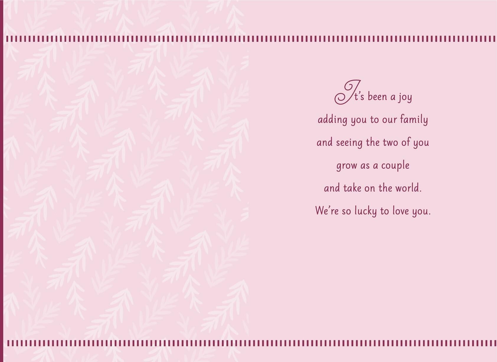 Daughter-in-Law Floral Valentine's Day Card