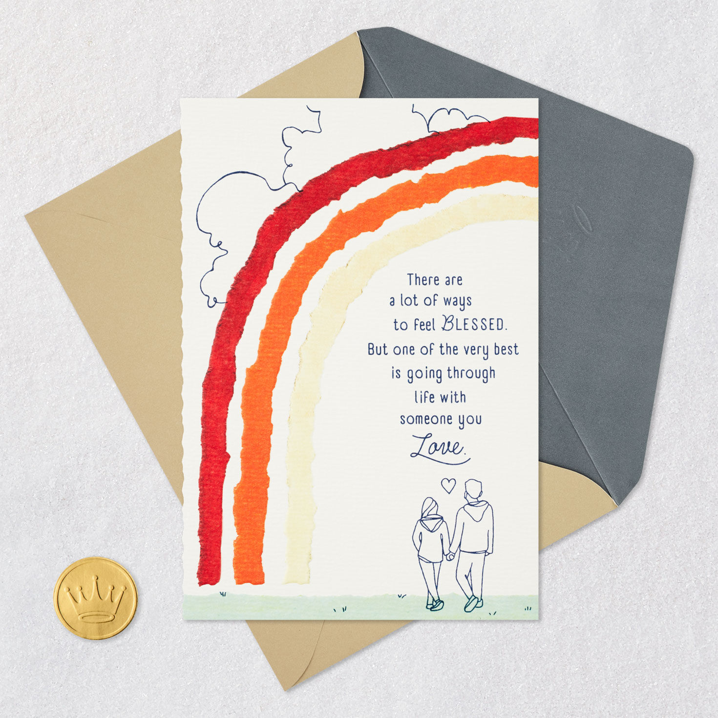 Blessed to Share Life With You Birthday Card for Husband - Greeting ...