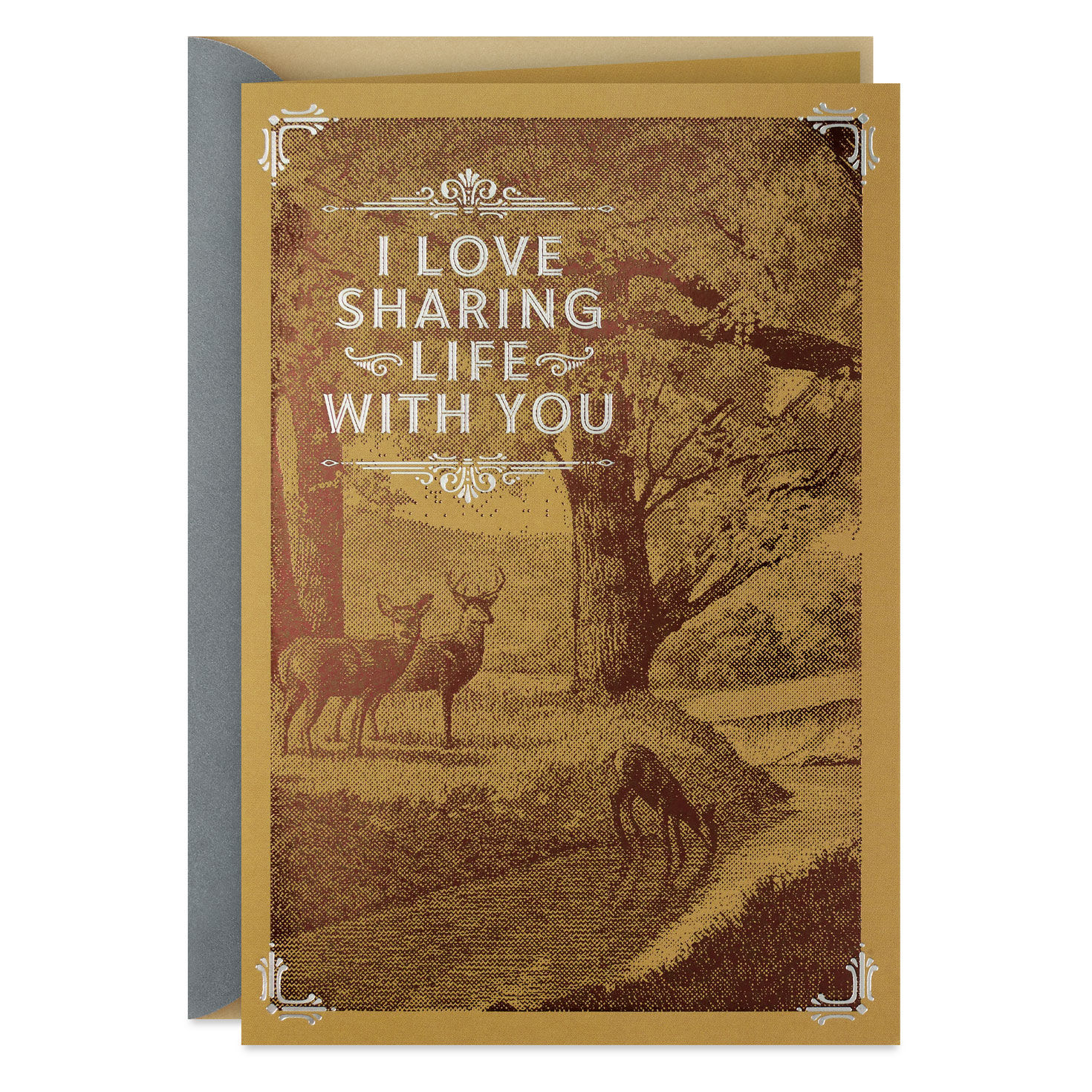 I Love Sharing Life With You Father's Day Card for Husband