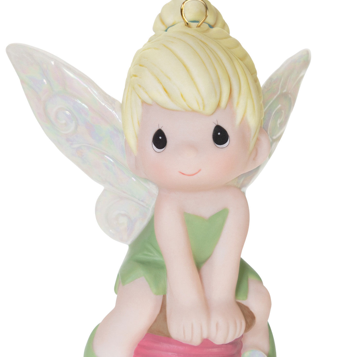 Precious Moments Tinker Bell Keepsake Ornament closeup view image number 5