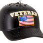 Veteran Flag Hat Christmas Ornament closeup view image number 5