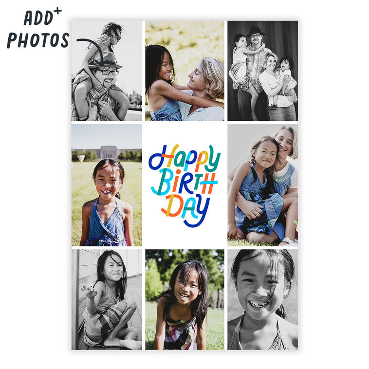 Photo Collage Frame Birthday eCard, , large image number 2