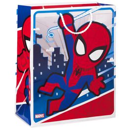 Marvel Spider-Man Swinging Through City Large Gift Bag, 13", Marvel Spider-Man Swinging Through City Large Gift Bag, 13", , large