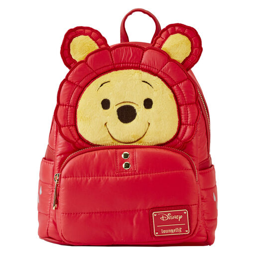 Loungefly Disney Winnie the Pooh Puffer Jacket Mini Backpack, 