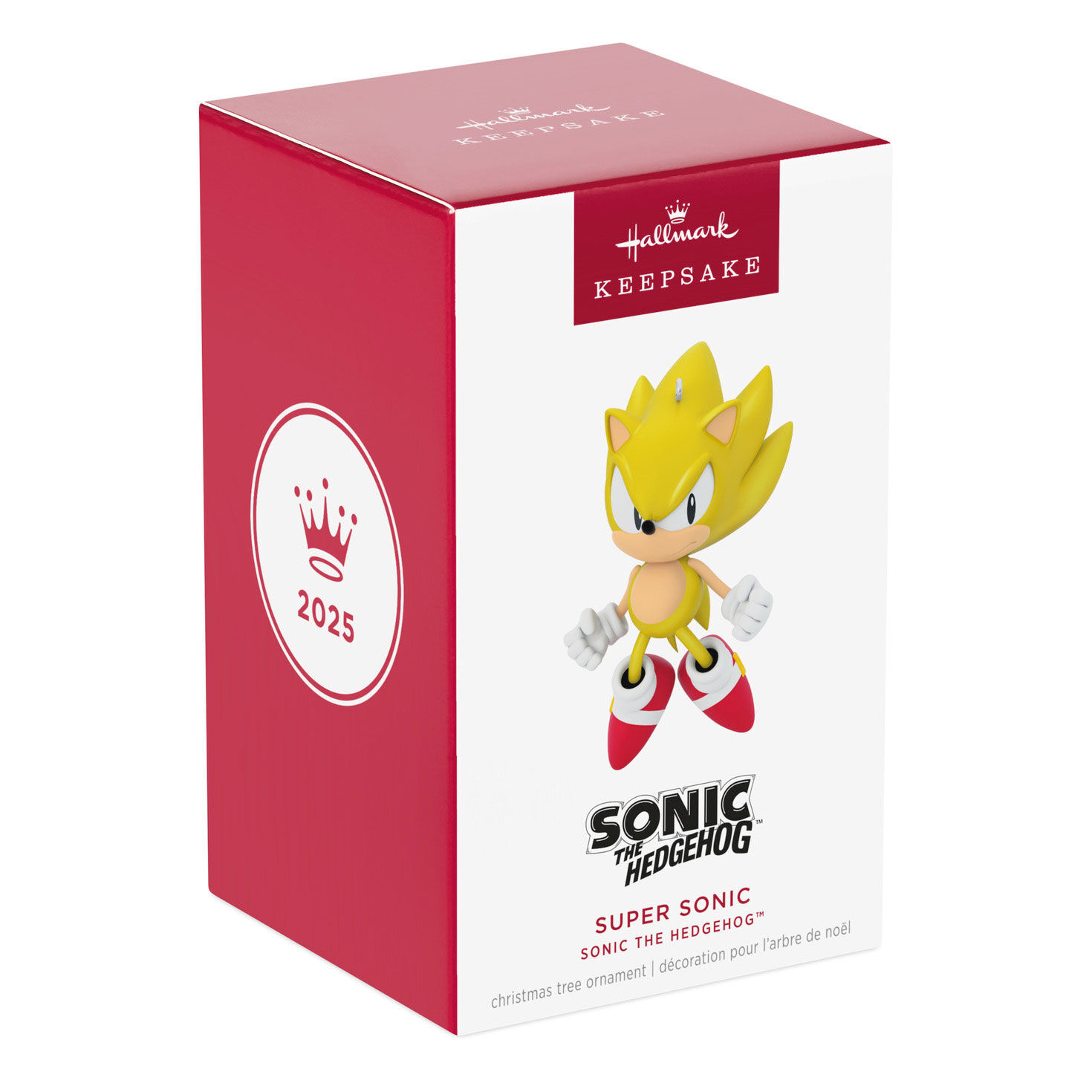 Sonic the Hedgehog Super Sonic Keepsake Ornament Packaging front image number 7