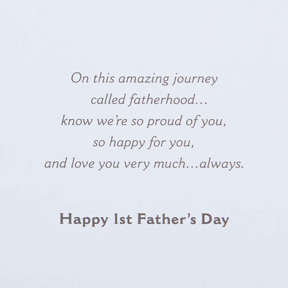 Wonderful Son First Father's Day Card From Parents, , large image number 2