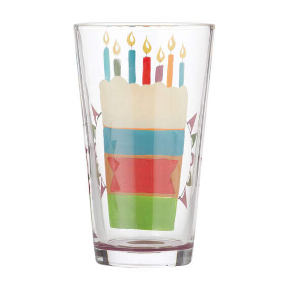 Lolita Birthday Beer Handpainted Pint Glass, 16 oz., , large image number 2