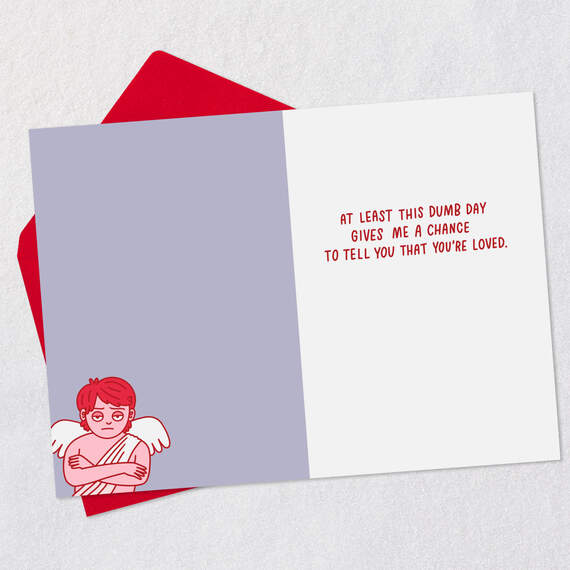 Happy Freaking Valentine's Day Funny Valentine's Day Card, , large image number 3