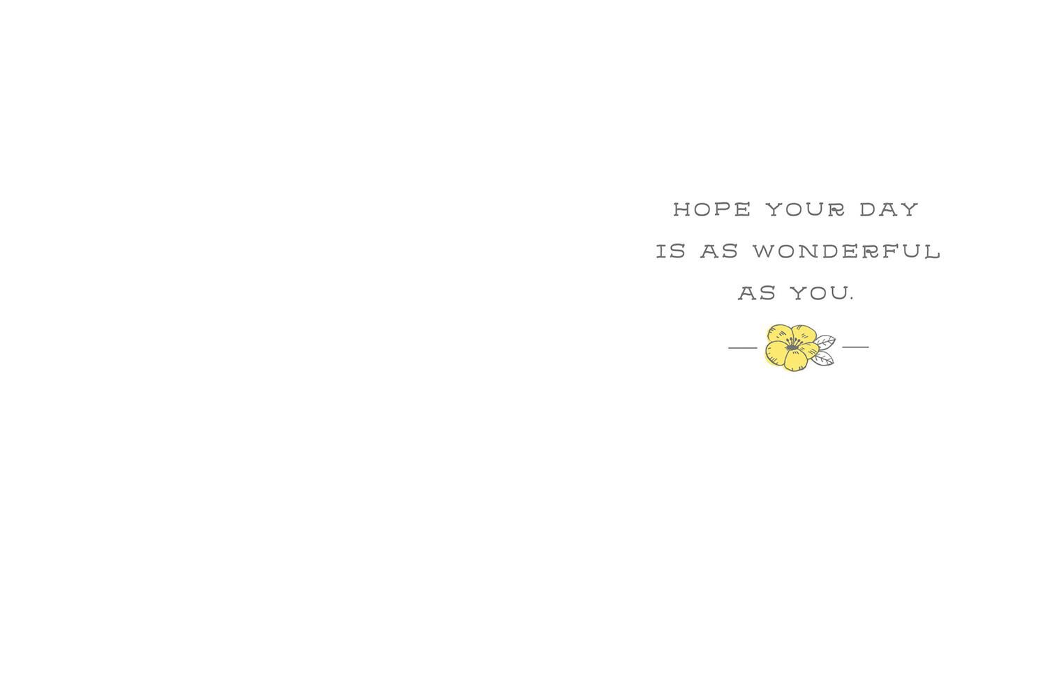 Wonderful You Mother's Day Card