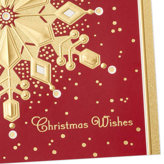 Gold Foil Snowflake Boxed Christmas Cards, Pack of 40, , large image number 5