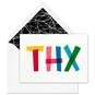 Colorful All-Caps Thanks Blank Thank-You Notes, Box of 10, , large image number 2