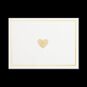 Glittery Gold Hearts Blank Note Cards, Box of 10, , large image number 4