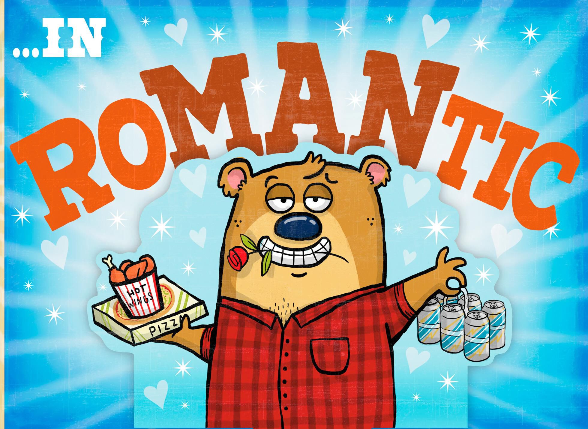 Romantic Man Funny Pop Up Father's Day Card