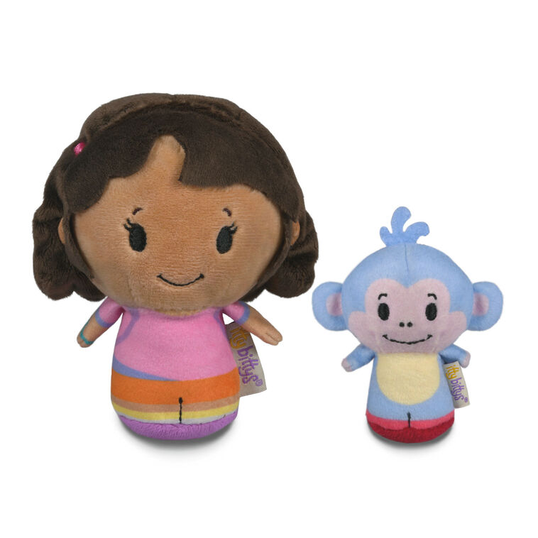 itty bittys® Nickelodeon Dora the Explorer and Boots Plush, Set of 2