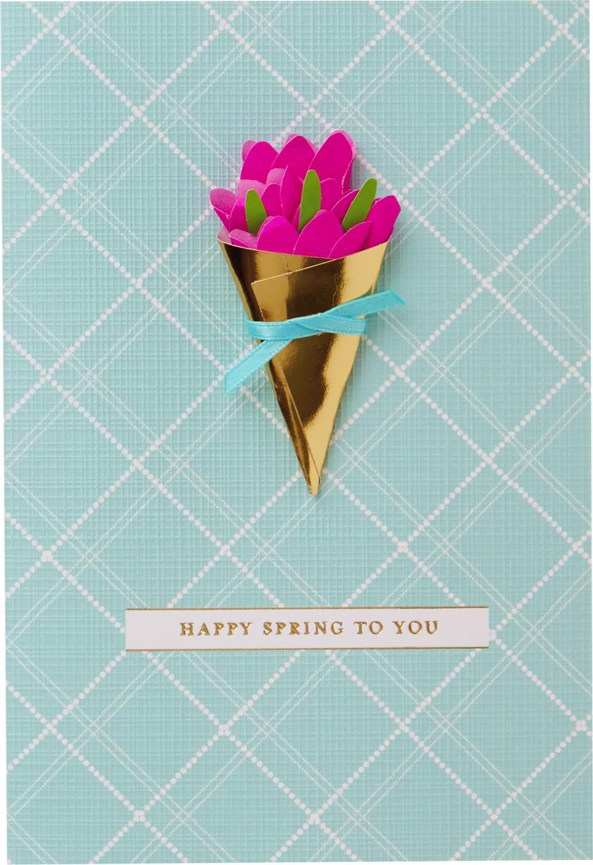 Floral Bouquet Easter Card