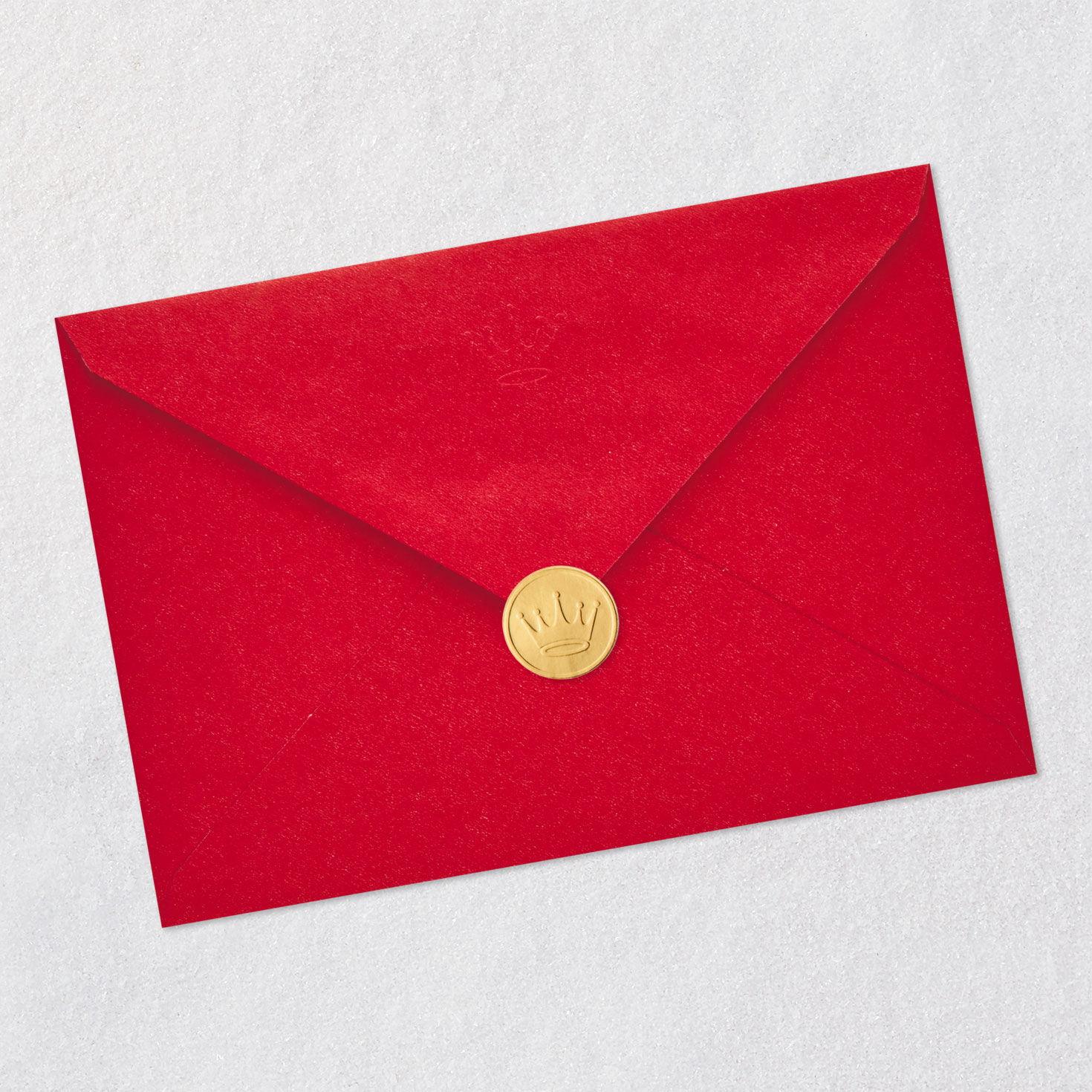 Holiday Heart Charms Mom Christmas Card From Daughter Envelope Back with Seal image number 8