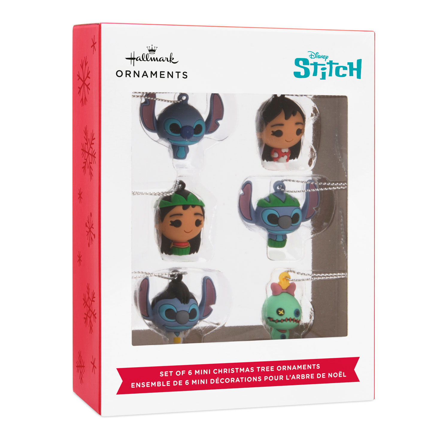 Mini Disney Lilo & Stitch Shatterproof Hallmark Ornaments, Set of 6 for only USD 14.99 | Hallmark