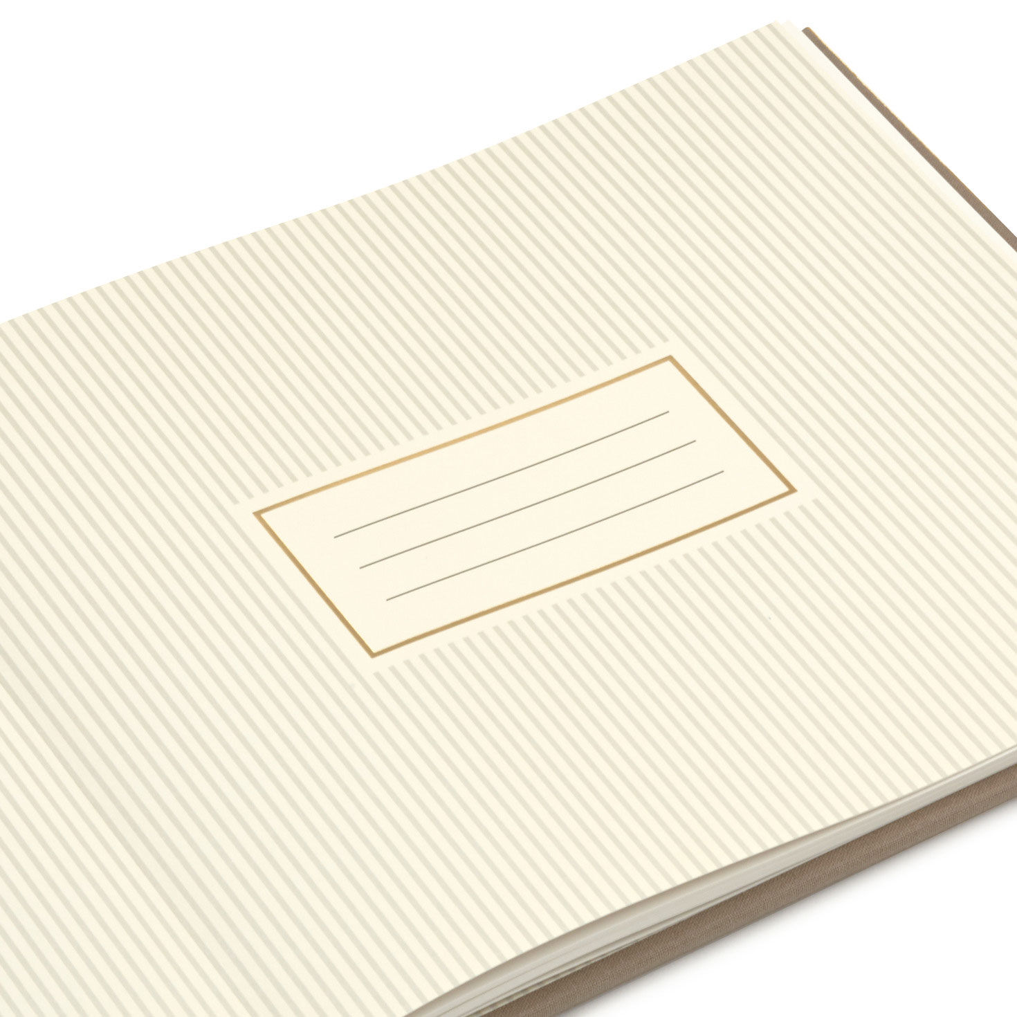 Gold on Gray Memorial Service Guest Book page detail image number 6