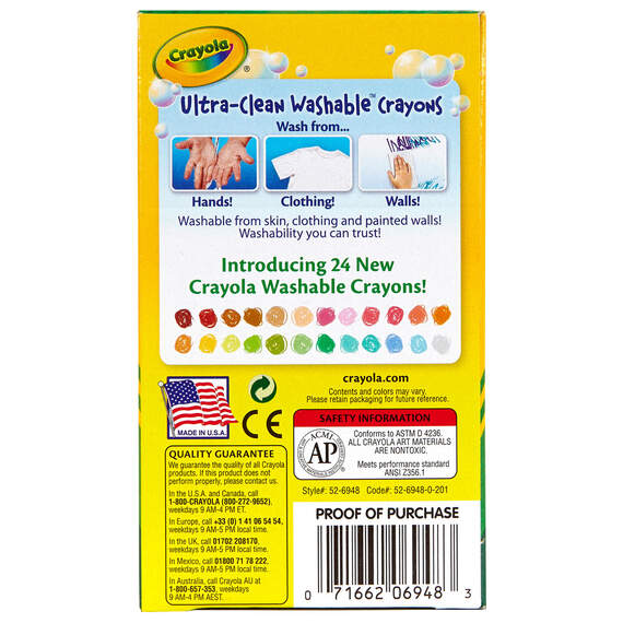 Crayola Washable Crayons, 48-Count, , large image number 3