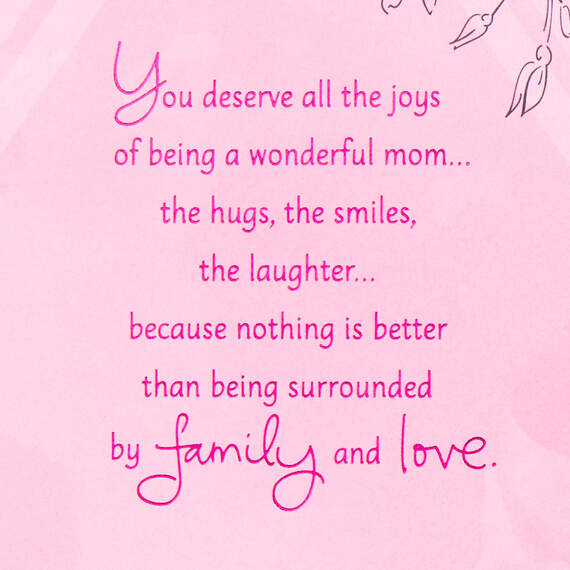 You Deserve All the Joy Mother's Day Card Supporting Susan G. Komen®, , large image number 2