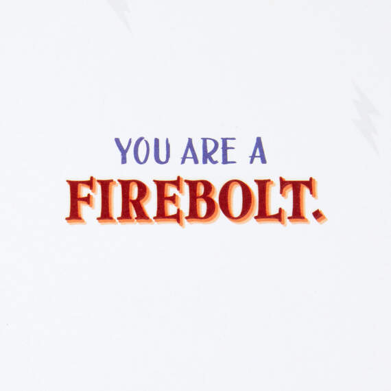 Harry Potter™ You're a Firebolt Halloween Card, , large image number 2