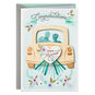 Just Married Car Magnetic Photo Frame Wedding Card Card Front image number 1