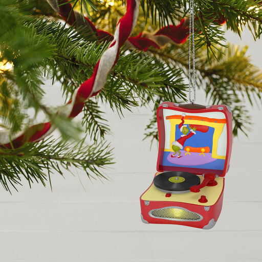 Dr. Seuss's How the Grinch Stole Christmas!™ You're A Mean One, Mr. Grinch Musical Ornament With Light, 