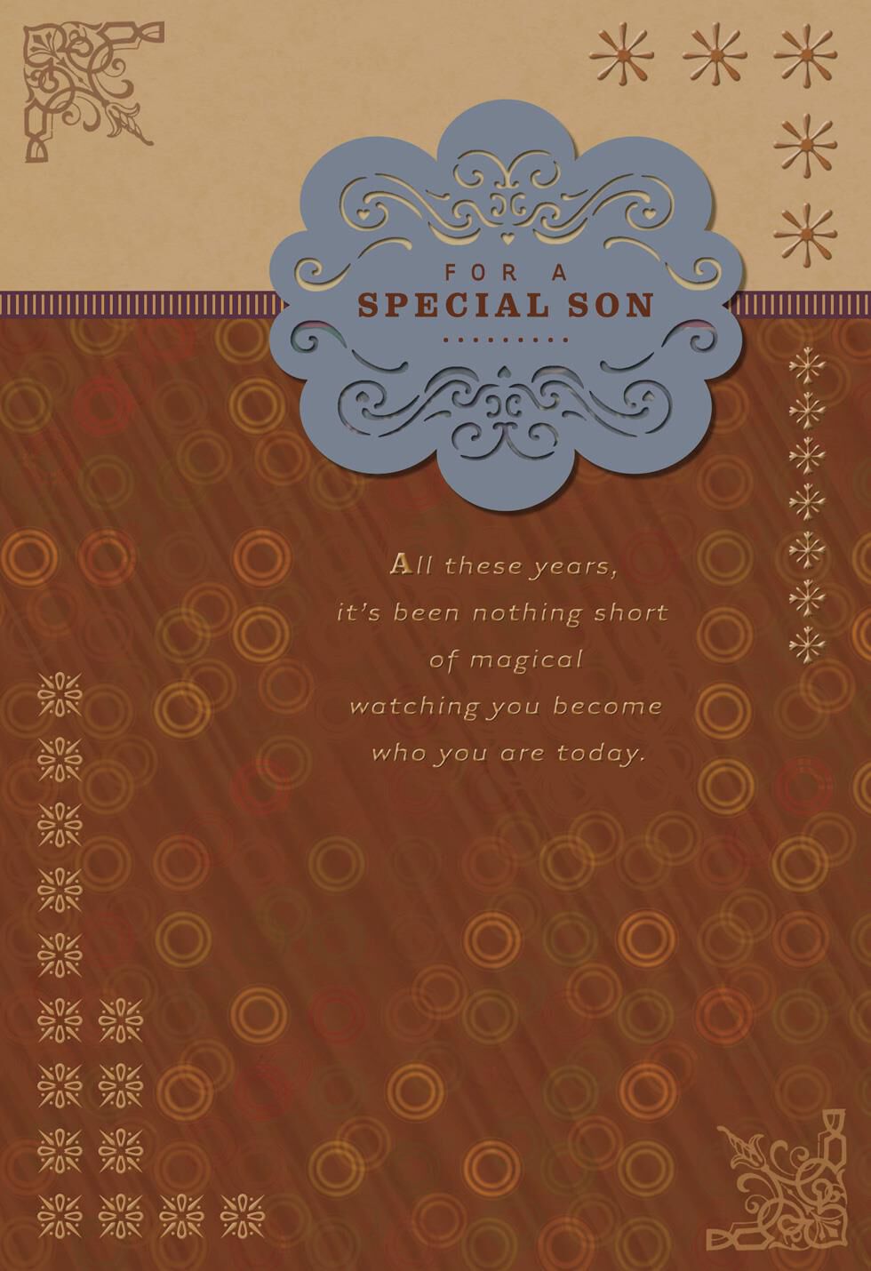 Proud of the Man You Are Today Birthday Card for Son