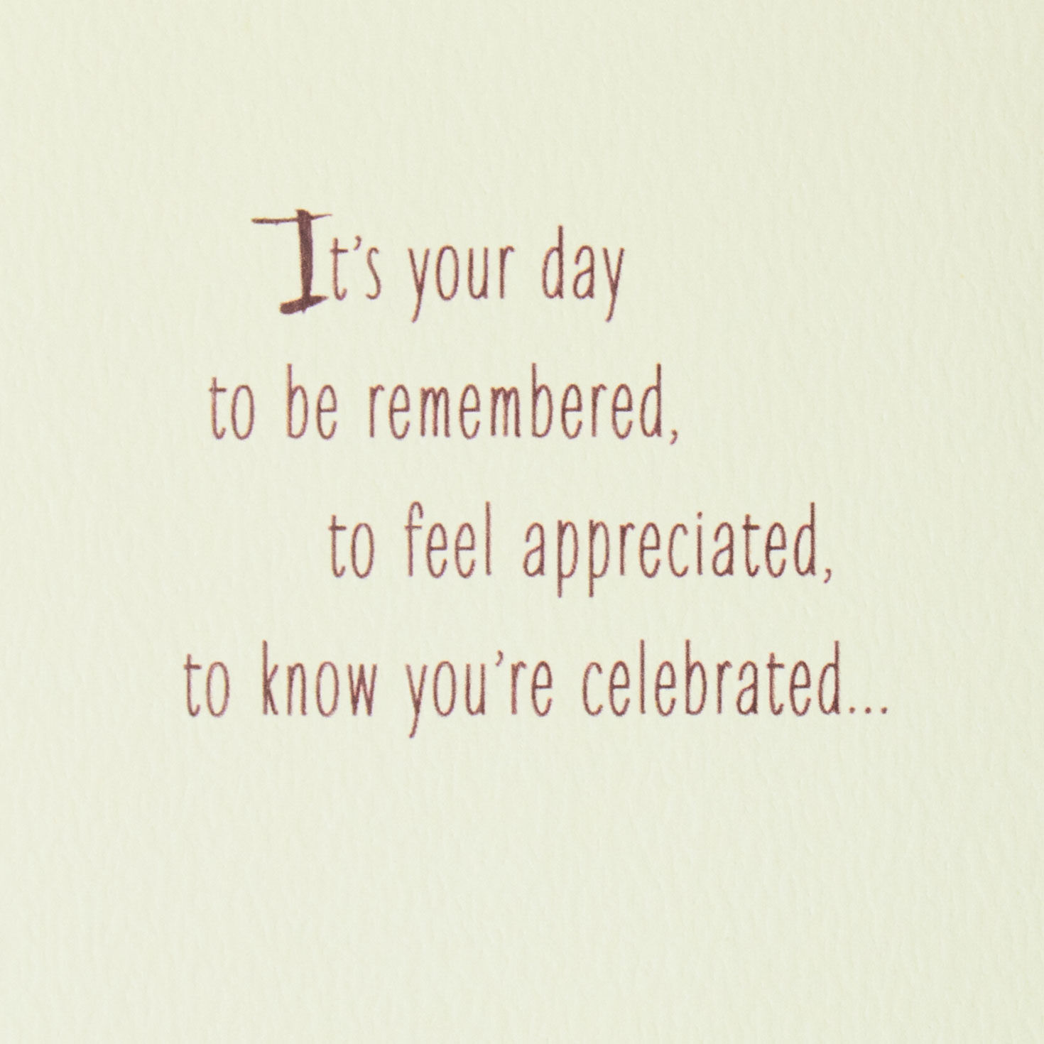 It's Your Day Father's Day Card for only USD 6.99 | Hallmark