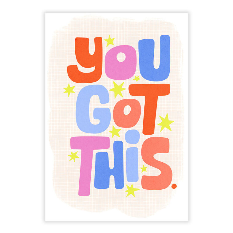 Got Letters Bold and Bright You Got This Support eCard - eCards | Hallmark