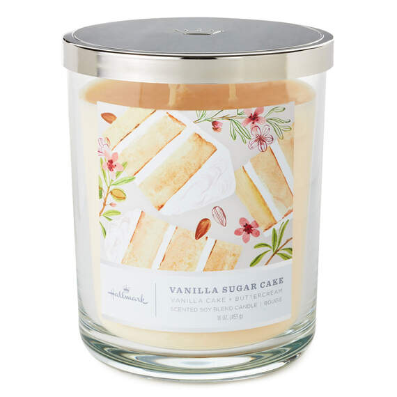 Vanilla Sugar Cake 3-Wick Jar Candle, 16 oz., , large image number 1
