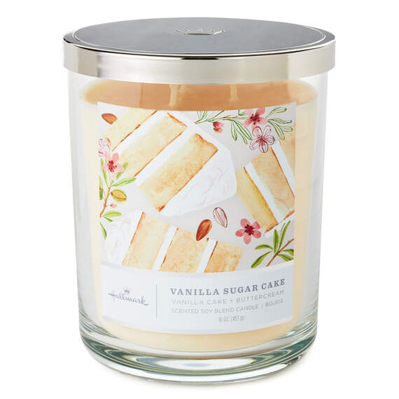 Vanilla Sugar Cake 3-Wick Jar Candle, 16 oz.