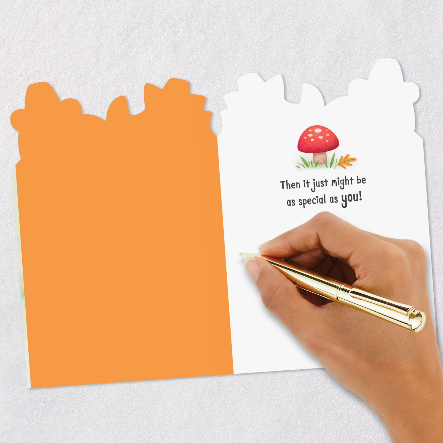 Woodland Friends Thanksgiving Card signing card image number 6
