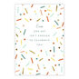 Colorful Confetti Folded Celebration Photo Card  image number 2
