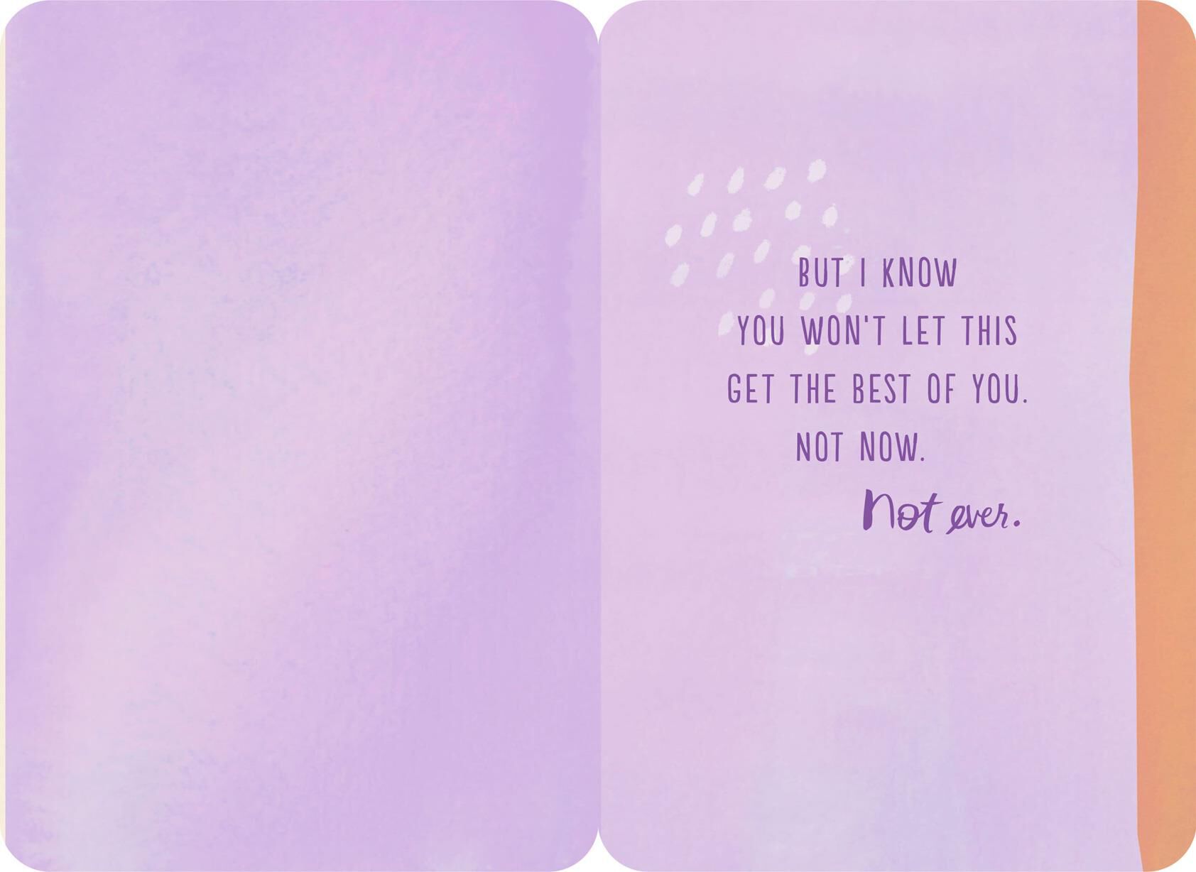 Cancer Sucks Support Card